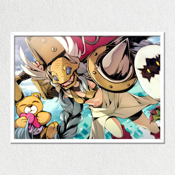 Minerva & Friends Mounted Art Print
