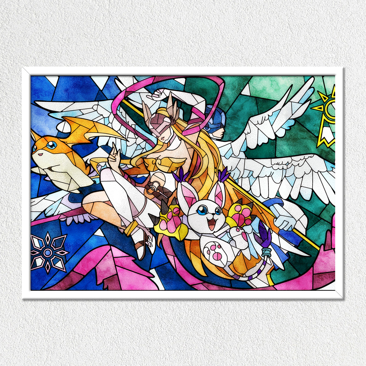 Angel of the Arts 天使 ステンドグラス グラスマスターズ Angel of the Arts 天使 ステンドグラス グラスマスターズ
