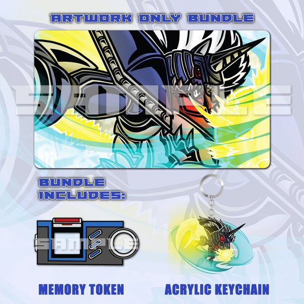 MirageGaogamon Burst Mode Playmat Bundle