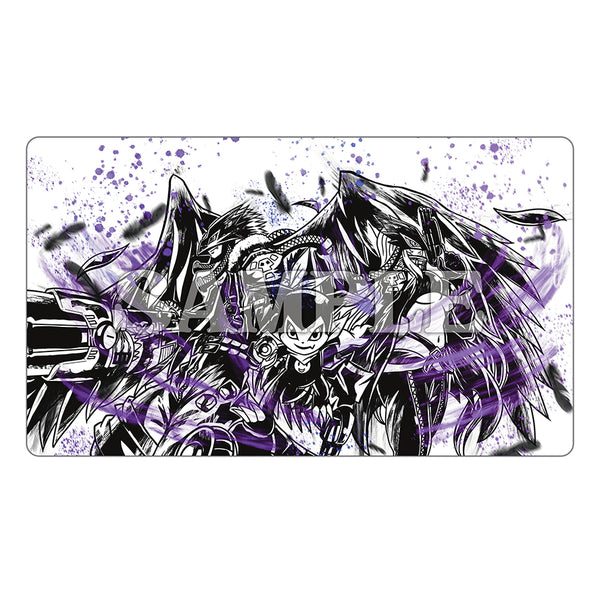 Beelze Beelstar & Impy Sumi-e TCG Playmat
