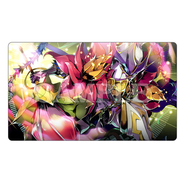 BloomLordmon Seed Belt TCG Playmat