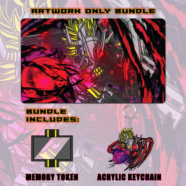 BlackWarGreymon X Hades Force Playmat Bundle