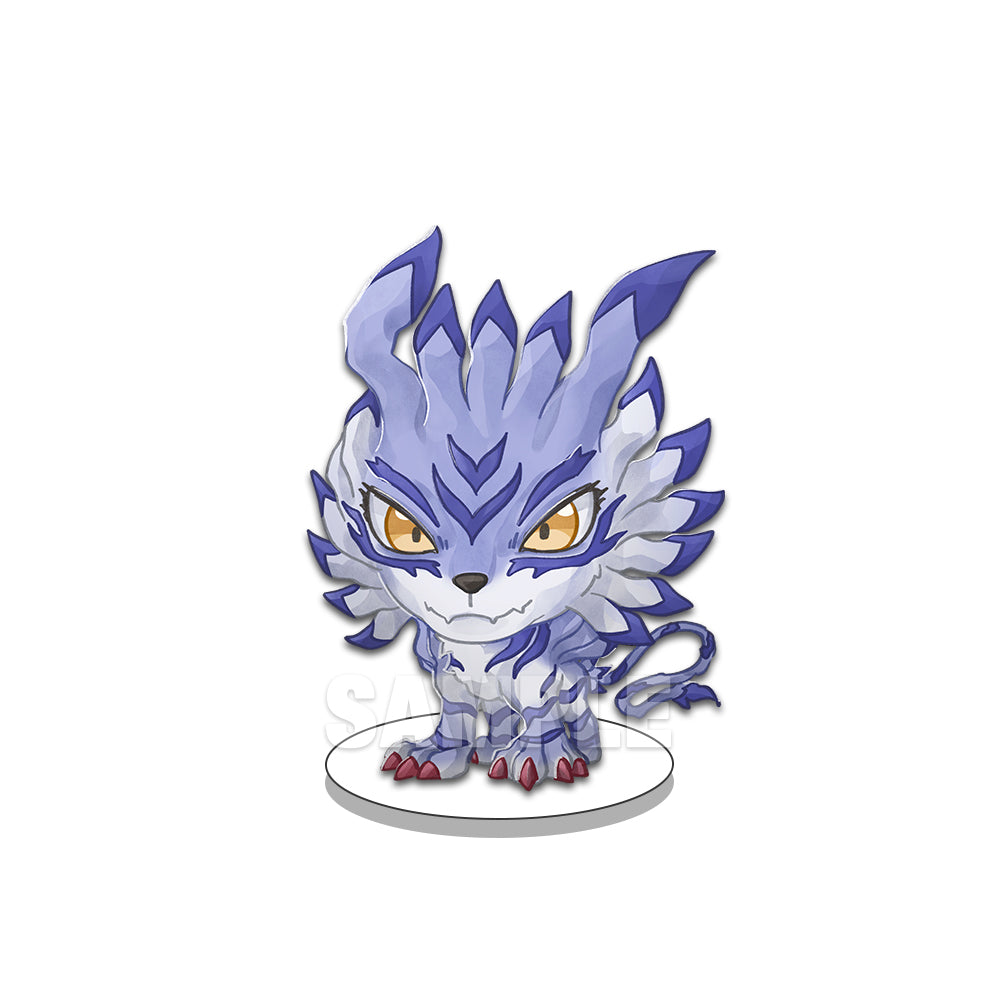 digimon garurumon card Garurumon Acrylic Memory Marker – Usagi Draws
