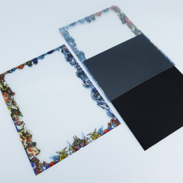 GraceNova Sun & Moon Printed Border Oversleeves