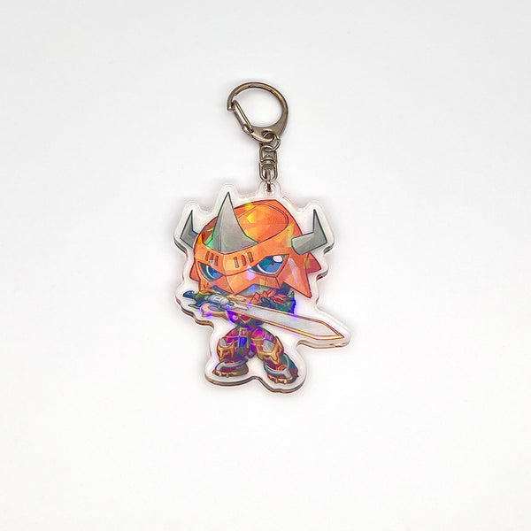 EmperorGreymon Chibi Acrylic Keychain