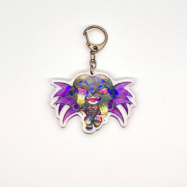 Belphemon: Rage Mode Chibi Acrylic Keychain