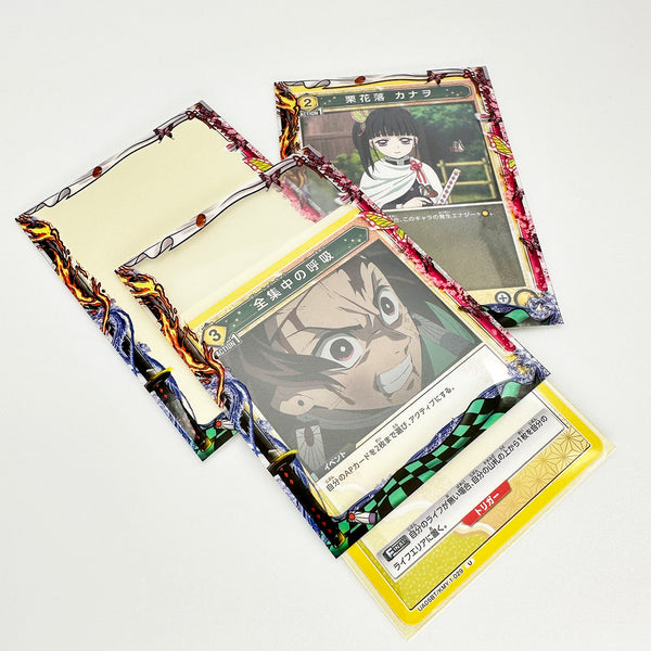Tanjiro & Kanao Printed Border Oversleeves