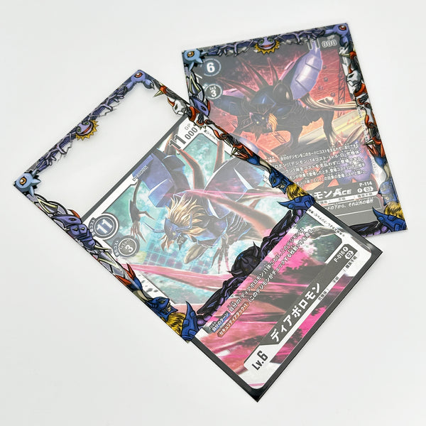 Diaboromon Evolutions Printed Border Oversleeves