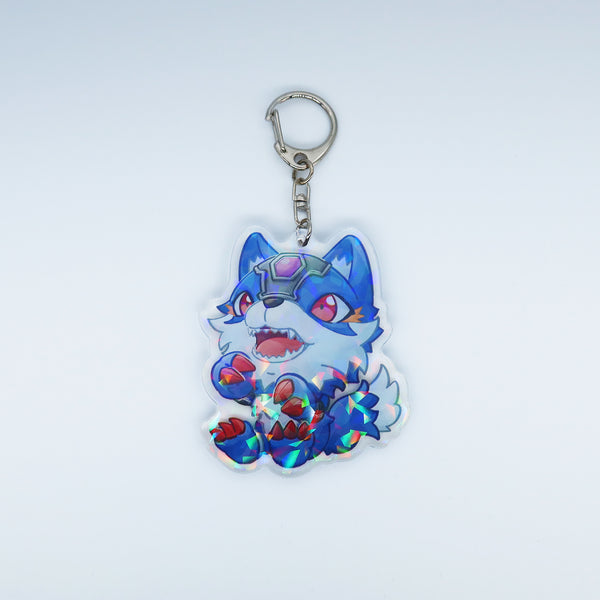 Loogamon Chibi Acrylic Keychain