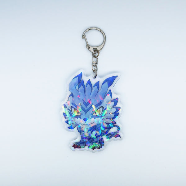 Garurumon Chibi Acrylic Keychain