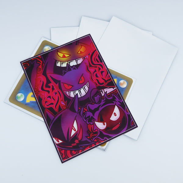 Gengar Evolutions Standard Size Card Sleeves