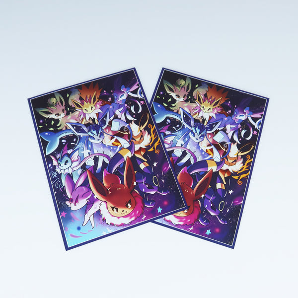 Eeveelutions Party Standard Size Card Sleeves