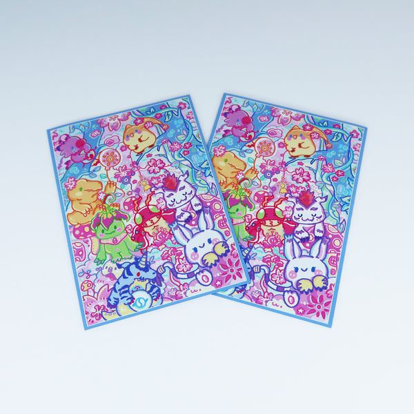 Kawaii Sakura Adventure Standard Size Card Sleeves