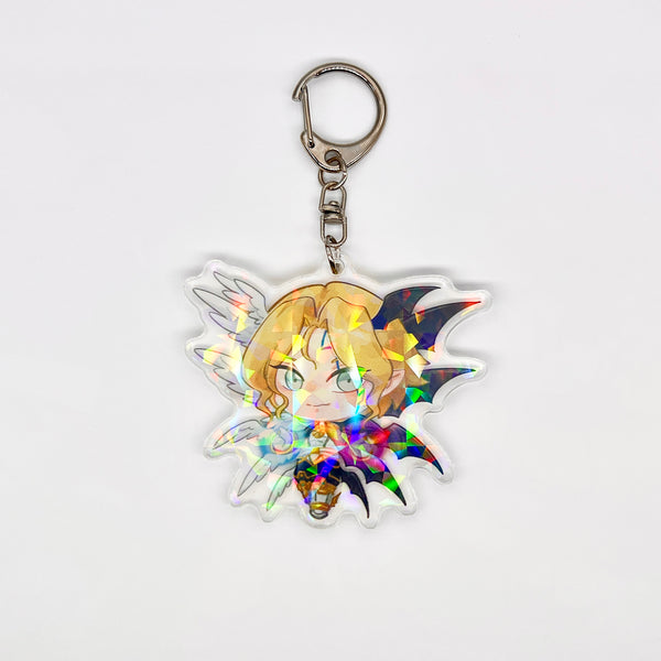 Lucemon Chaos Mode Chibi Acrylic Keychain