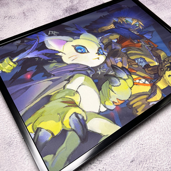 Wizard & Tail Night Adventures Mounted Art Print