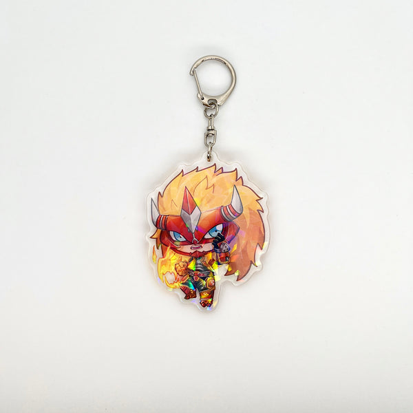 Agunimon Chibi Acrylic Keychain