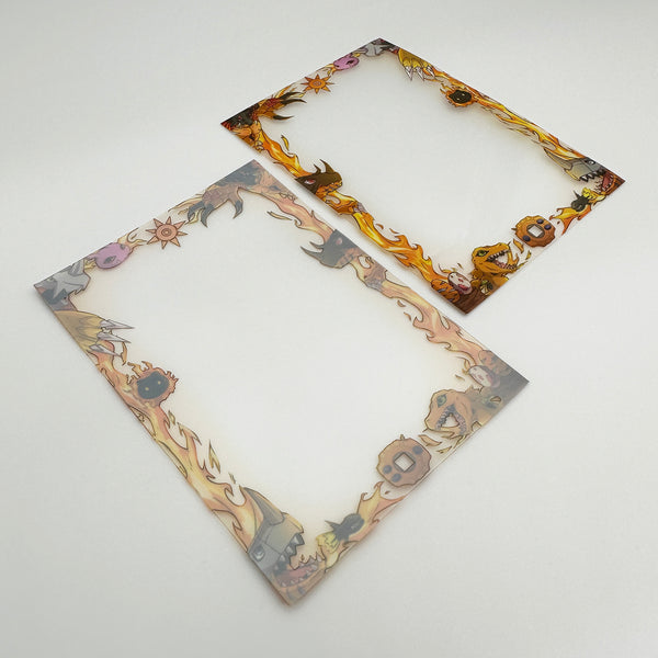 Courage Printed Border Oversleeves