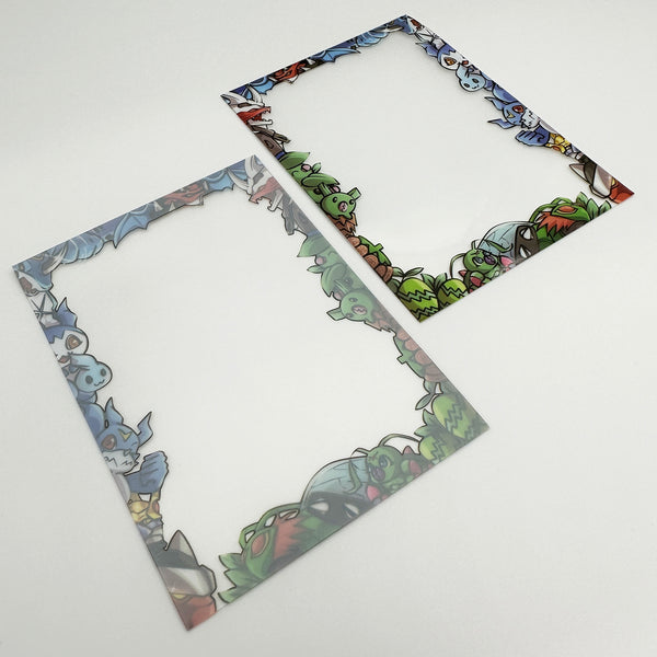 Imperial V Printed Border Oversleeves