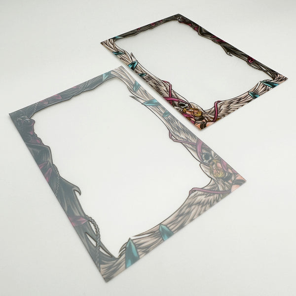 Angel & Devil Printed Border Oversleeves