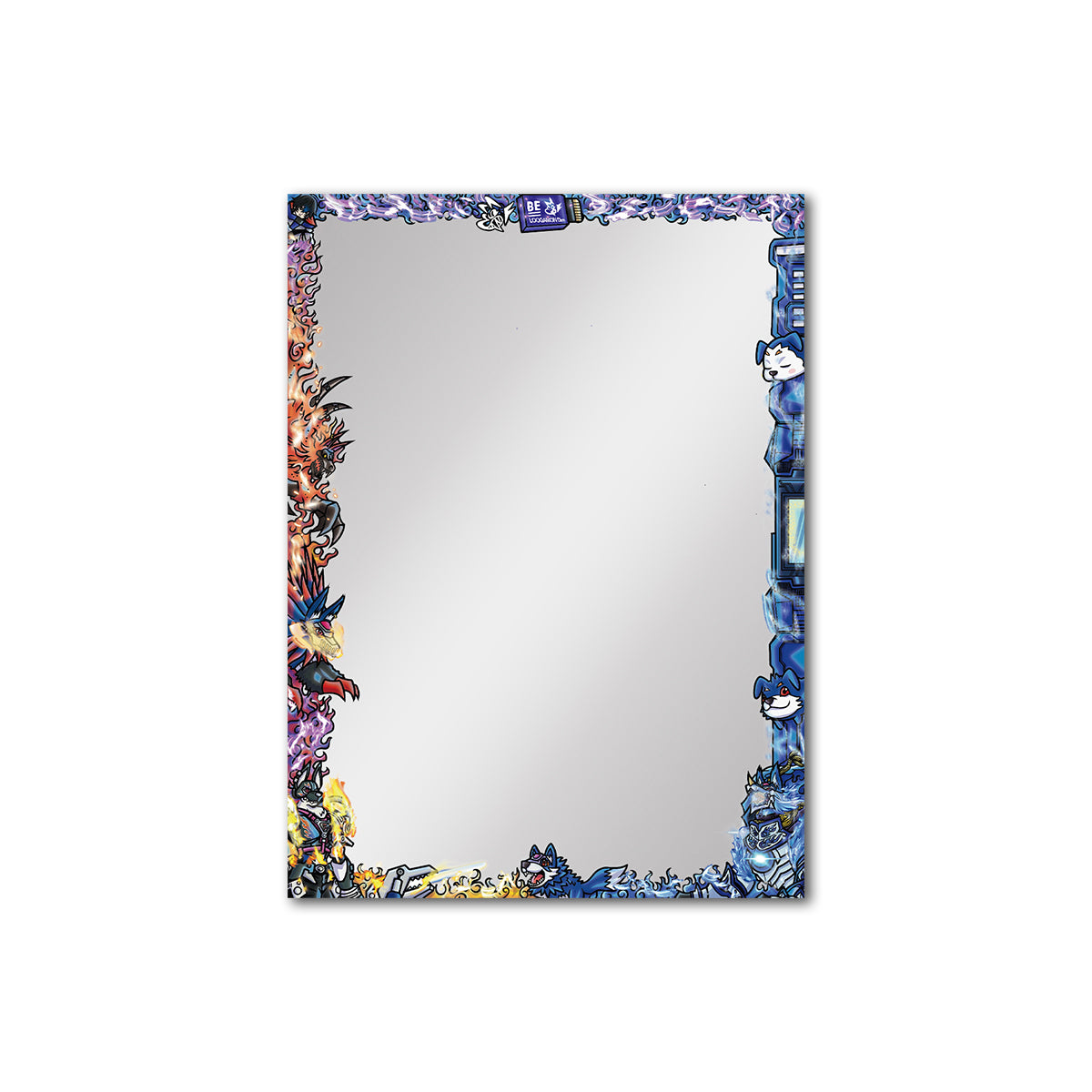 バロックワークス プリントボーダーオーバースリーブ – Usagi Draws