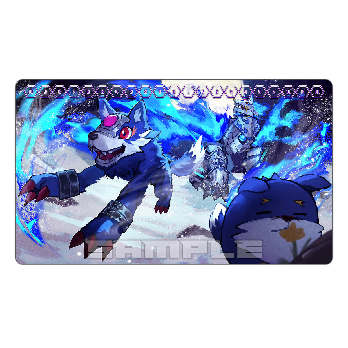 飢えたオオヤマネコ mtg プレイマット hungry lynx playmat 飢えたオオヤマネコ mtg プレイマット ポーラスターオープン たまや