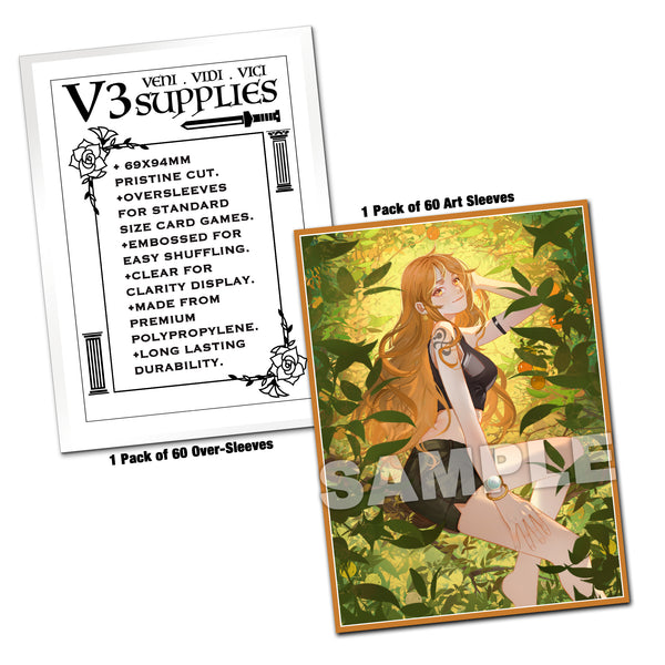 Golden Navigator Nami Standard Size Card Sleeves