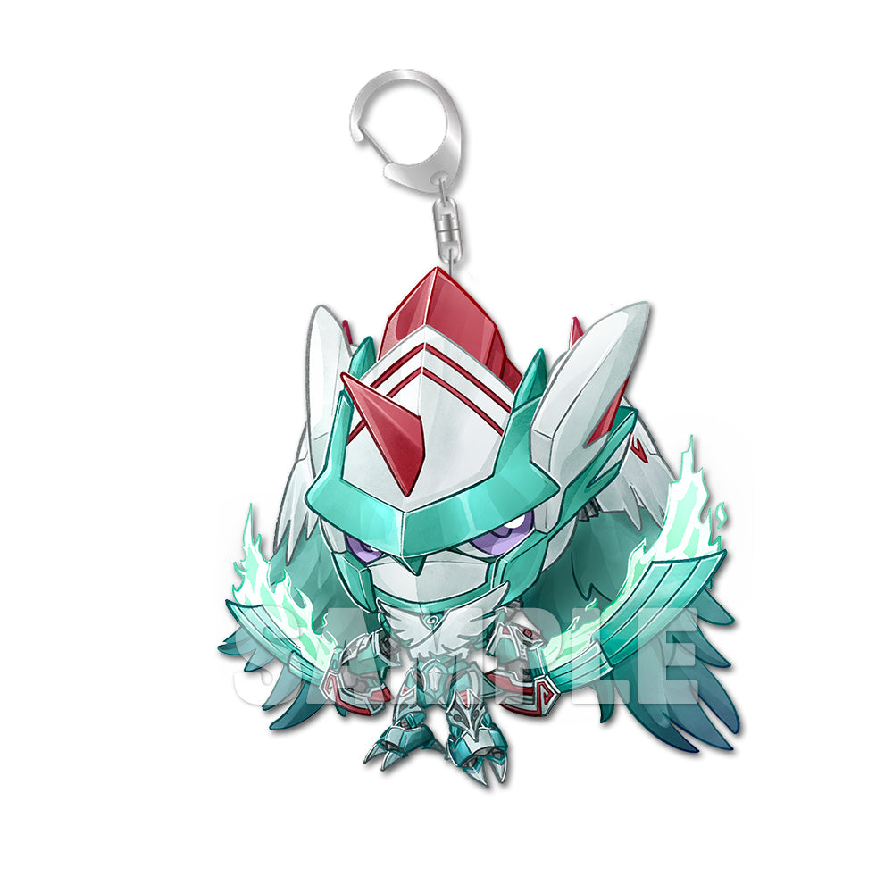 Zephagamon Chibi Acrylic Keychain – Usagi Draws