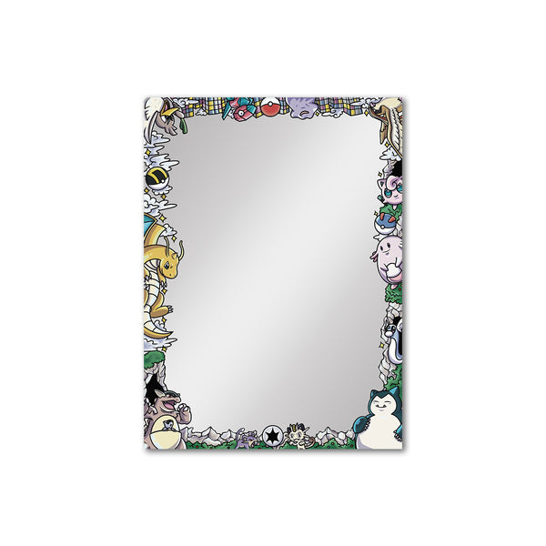 Colorless Kanto Pokemon Printed Border Oversleeves