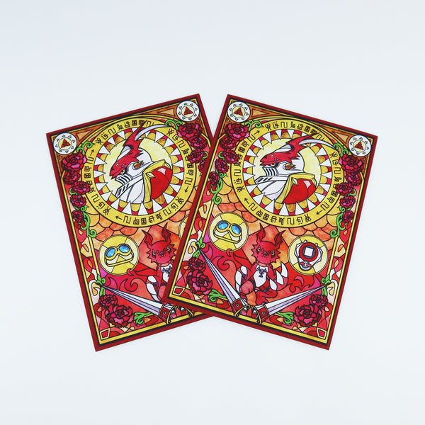 Gallantmon & Guilmon Standard Size Card Sleeves