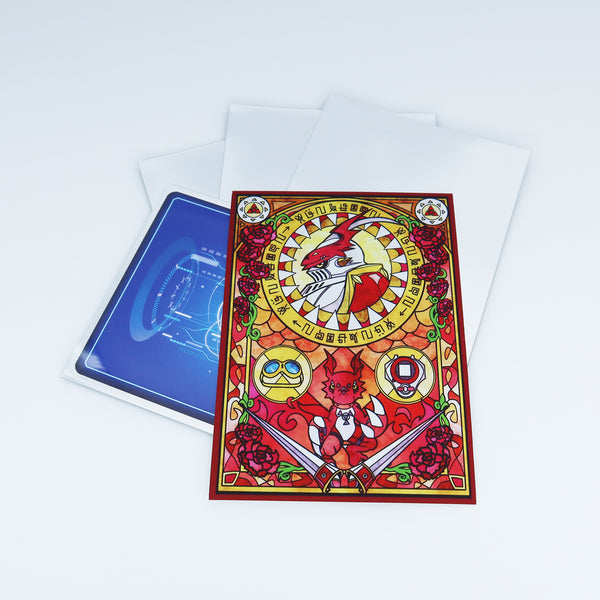 Gallantmon & Guilmon Standard Size Card Sleeves