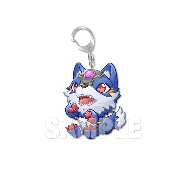 Loogamon Chibi Acrylic Keychain