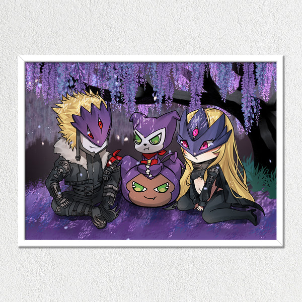 Family Time Mounted Art Print
