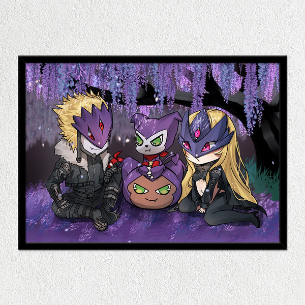 Family Time Mounted Art Print