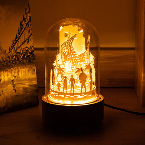 Pirate Kings Paper Cut-out Night Lamp