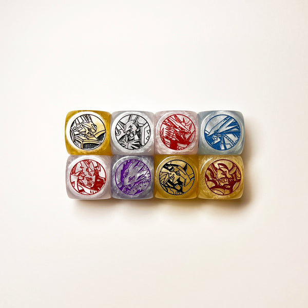Knights & Friends 20mm Colored Dice