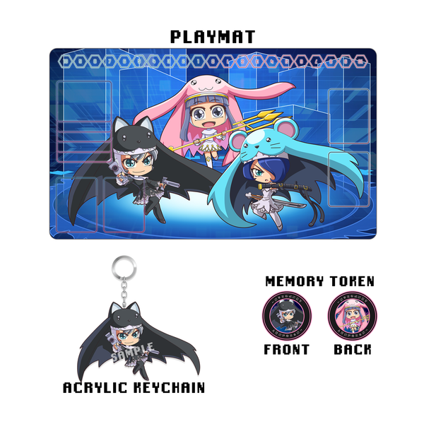 Sistermon Noir, Blanc & Ciel Cute Chibi Bundles