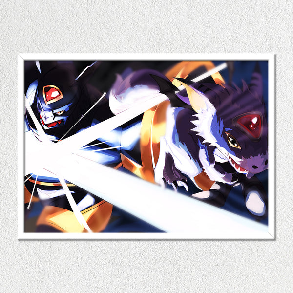 Alpha & Doru Mounted Art Print