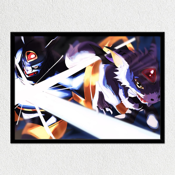 Alpha & Doru Mounted Art Print