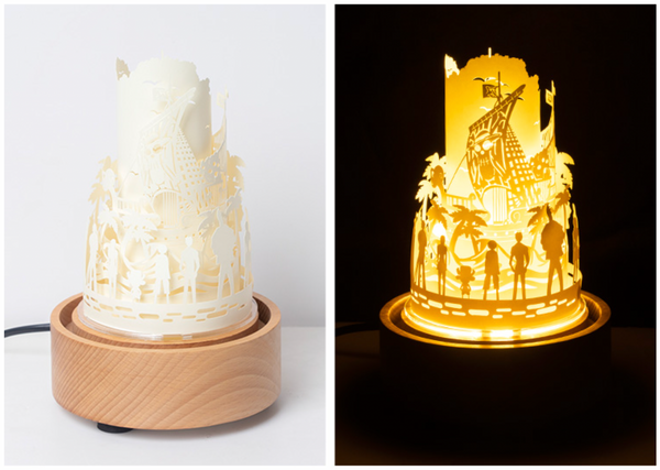 Pirate Kings Paper Cut-out Night Lamp