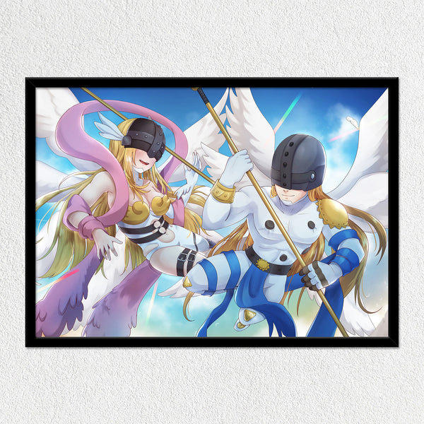 Heavenly Angels Mounted Art Print