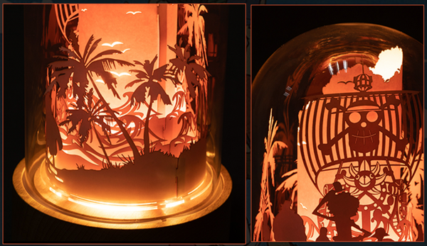 Pirate Kings Paper Cut-out Night Lamp