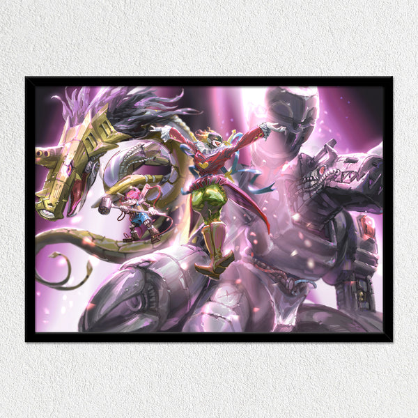 Dark Masters Mounted Art Print
