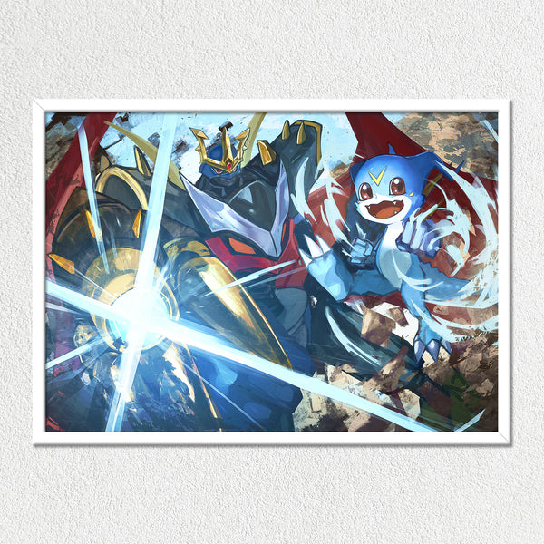 Imperial Vee Mounted Art Print