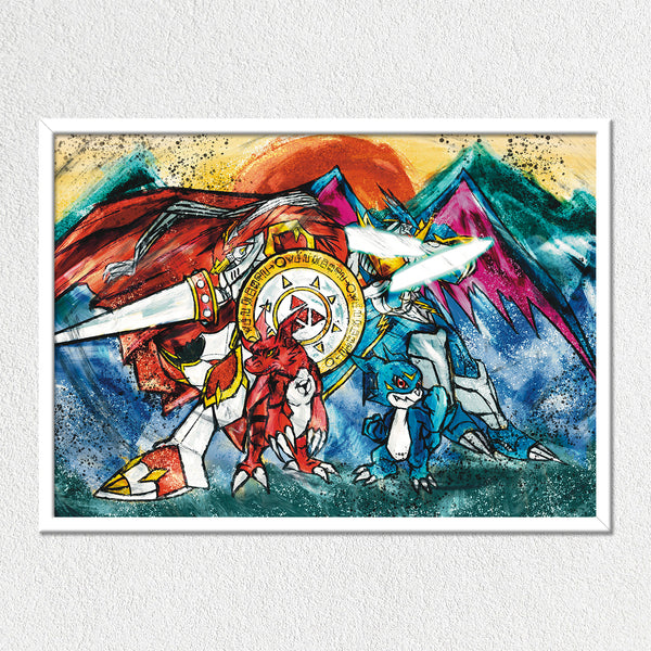 Gallant & Ulforce Mounted Art Print