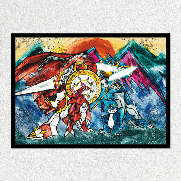 Gallant & Ulforce Mounted Art Print
