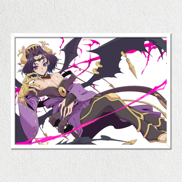 Lilith Mystic Claw Mounted Art Print