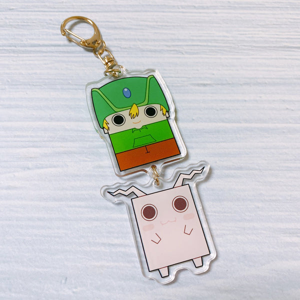 Digimon Adventure Minimalistic Hanging Charms