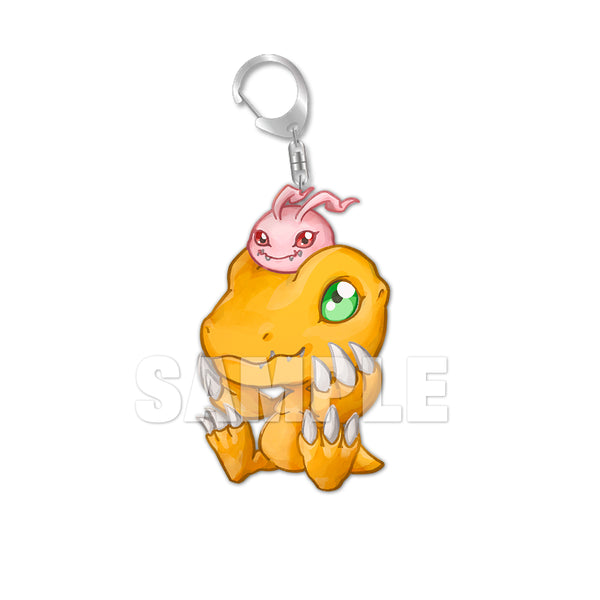 Agumon Chibi Acrylic Keychain