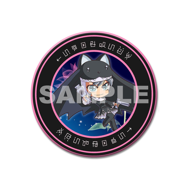 Sistermon Noir Shiny Can Badge