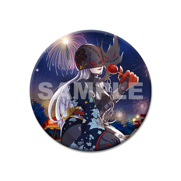 LadyDevimon Fireworks Shiny Can Badge